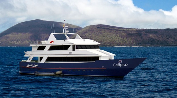 Calipso, the ship servicing Naturalist Galapagos 8 Day Calipso Cruise