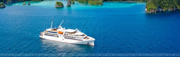 Coral Geographer, the ship servicing Circumnavigation of Sumatra - 19 Day Indonesia Cruise