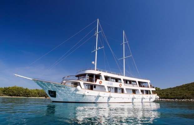 Croatian 'Comfort' Cruiser, the ship servicing Southern Croatia cruise from Split