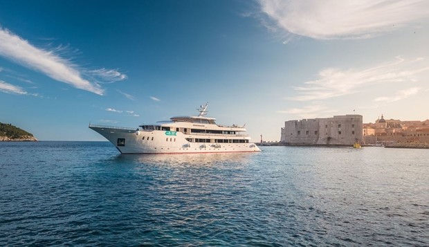 Croatian Deluxe Superior Ships, the ship servicing Venice to Dubrovnik in Luxury