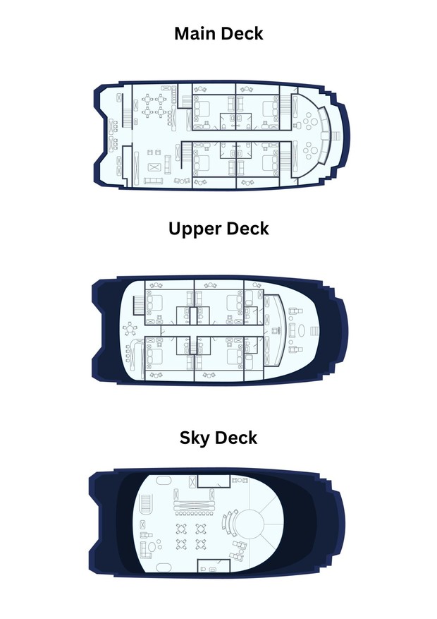 Cabin layout for Endemic