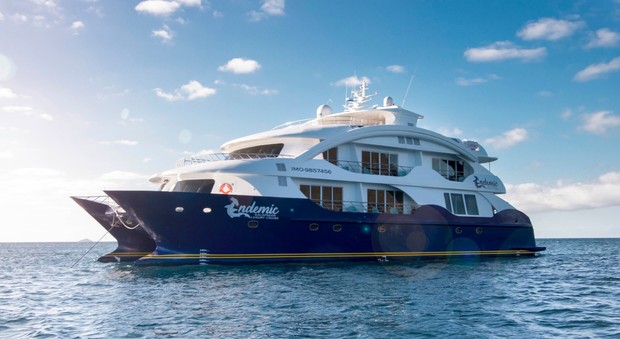 Endemic, the ship servicing Endemic 7-Night Cruise in Western Galapagos