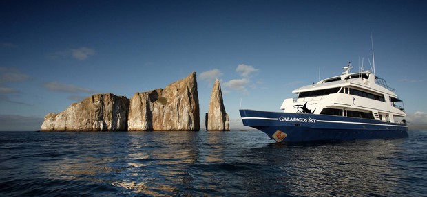 Galapagos Sky, the ship servicing Galapagos Dive Cruise - Enjoy The Best Diving in the World