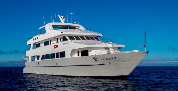 Galaxy Diver 2, the ship servicing Galapagos Naturalist Small Ship Cruise