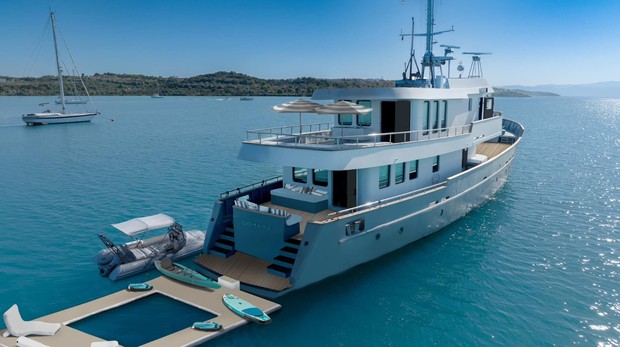 Gemaya, the ship servicing Saronic Gems - Greek Islands Cruise