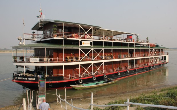 Indochina Pandaw, the ship servicing Phnom Penh and Siem Reap - Downstream 4 Day River Cruise