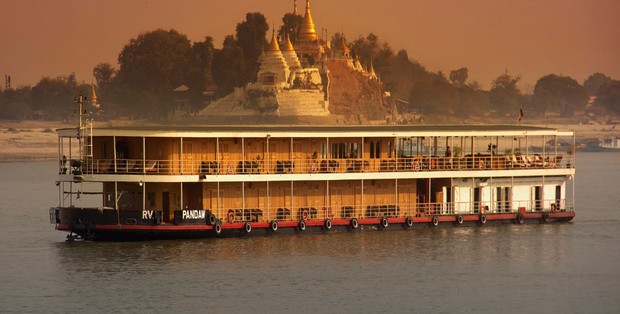Kalaw Pandaw, the ship servicing The All Ganges River - India River Cruise