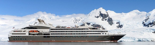 L'Austral, the ship servicing Wild Nature Between Argentina and the Falkland Islands