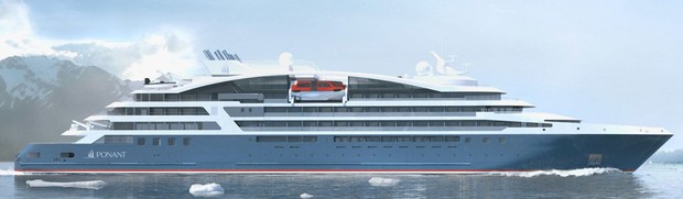 Le Jacques Cartier, the ship servicing Australia's Iconic Kimberley - Darwin to Darwin Luxury Cruise