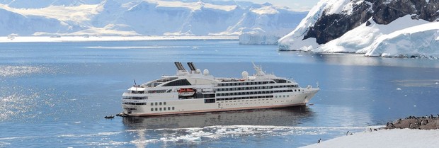 Le Lyrial, the ship servicing Wilderness from Greenland to the East Coast of Canada - Luxury Cruise