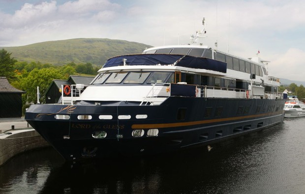 Lord of the Glens, the ship servicing Scotland's Highlands and Islands - a Tour of a Lifetime