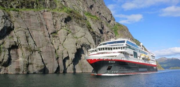 Maud, the ship servicing Island Hopping in the North Atlantic - Edinburgh to Reykjavik