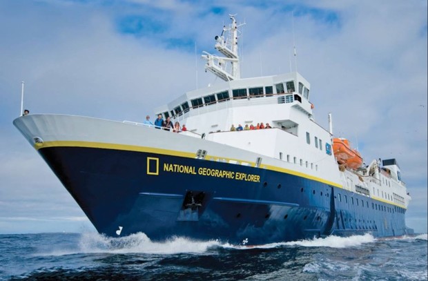 National Geographic Explorer, the ship servicing Fabled Lands Of The North: Greenland to Newfoundland
