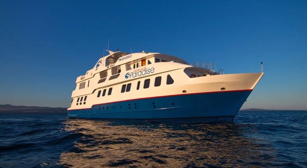 Natural Paradise, the ship servicing Natural Paradise Galapagos 4 Day Luxury Voyage