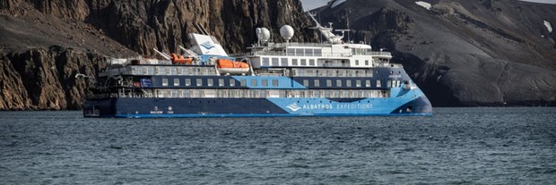 Ocean Victory, the ship servicing Prime Season Antarctica - Southern Summer Expedition