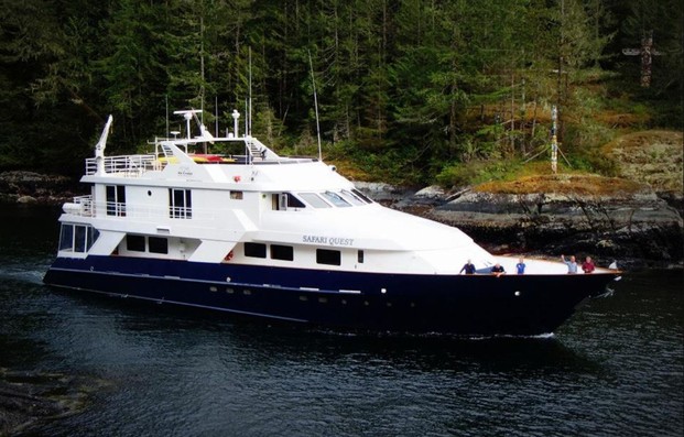 Safari Quest, the ship servicing Alaska’s Glacier Wilderness with Glacier Bay - Adventure Cruise