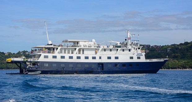 Safari Voyager, the ship servicing Baja California's Whales & Sealife - 7 Night Cruise
