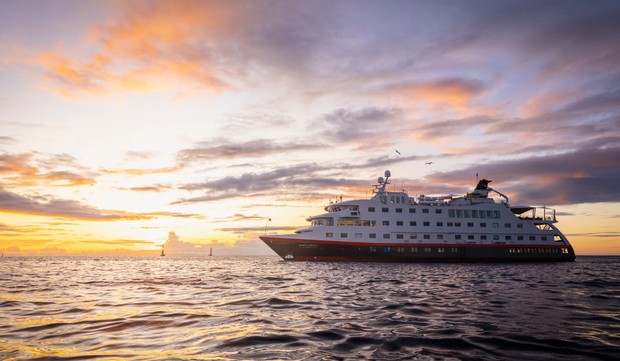 Santa Cruz II, the ship servicing Galápagos Islands Expedition in Darwin’s Footsteps