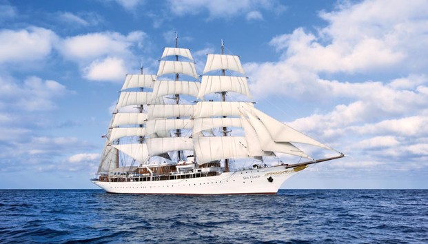 Sea Cloud, the ship servicing The Hidden Pearls of the Aegean - Greek Islands Sailing Cruise