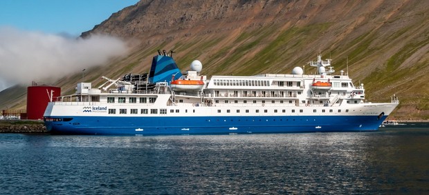 Seaventure, the ship servicing Hot Springs & Eternal Ice - Iceland and Greenland Cruise