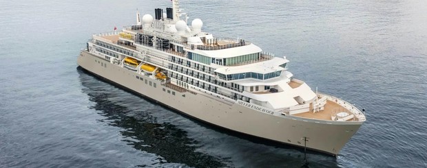 Silver Endeavour, the ship servicing Edinburgh to Portsmouth - 13 Day Scotland Expedition Cruise