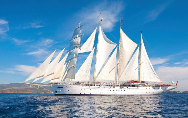 Star Clipper, the ship servicing Rome to Nice - Italy & France Sailing Cruise