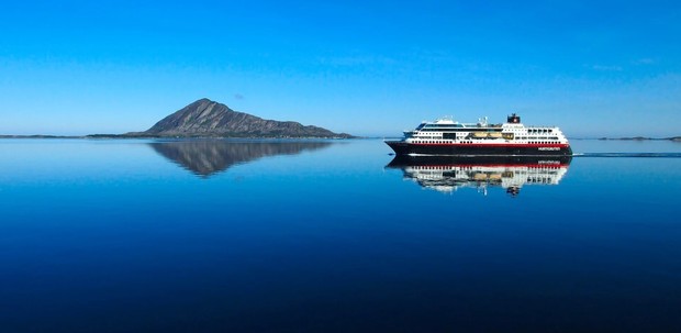Trollfjord, the ship servicing The North Cape Express – Half Voyage Norway