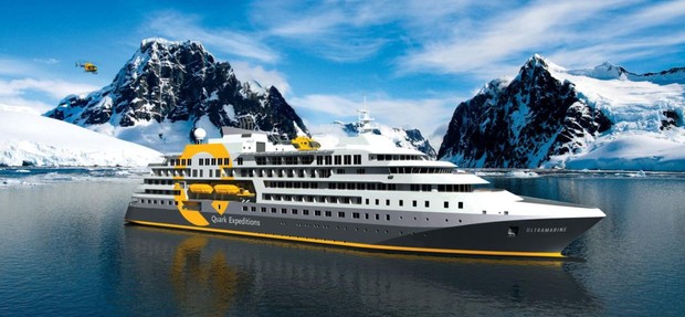 Ultramarine, the ship servicing Arctic Saga: Exploring Spitsbergen via the Faroes and Jan Mayen