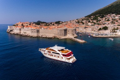 Prestige, Stella Maris and Equator, the ship servicing 5 Day Dubrovnik to Split Luxury Cruise