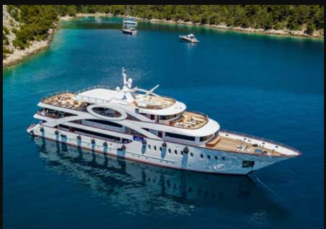 Olimp, the ship servicing Croatia Luxury Cruise North: from Split to Split
